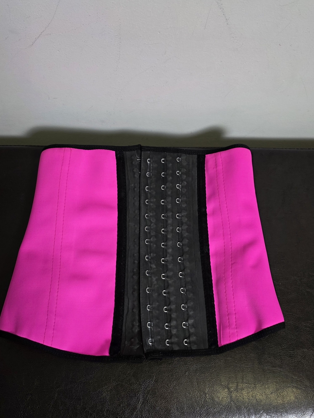 Anna Cherry Hot Pink Waist Cincher Corset Belt